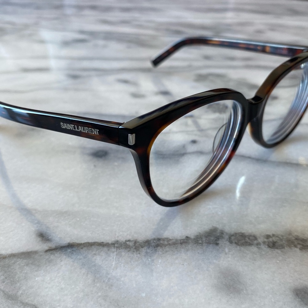 Authentic Saint Laurent Tortoiseshell Glasses - image 3